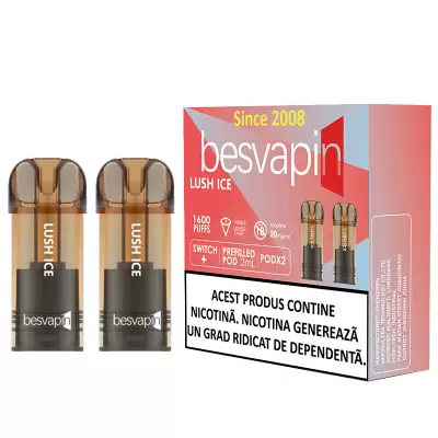 Cartus Besvapin 2x800 pufuri Lush Ice 20 mg.